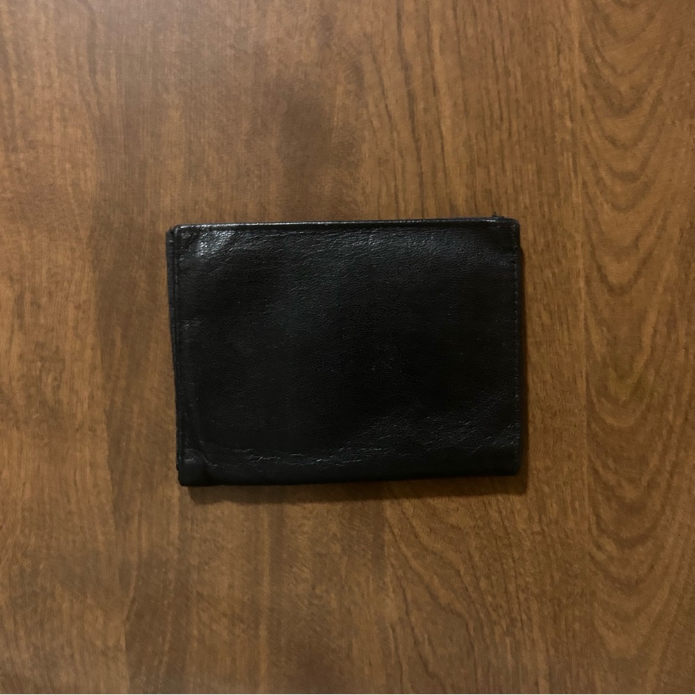 Allett thin leather wallet